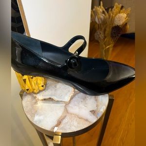 Salvatore Ferragamo Ortensia Patent Leather Pumps